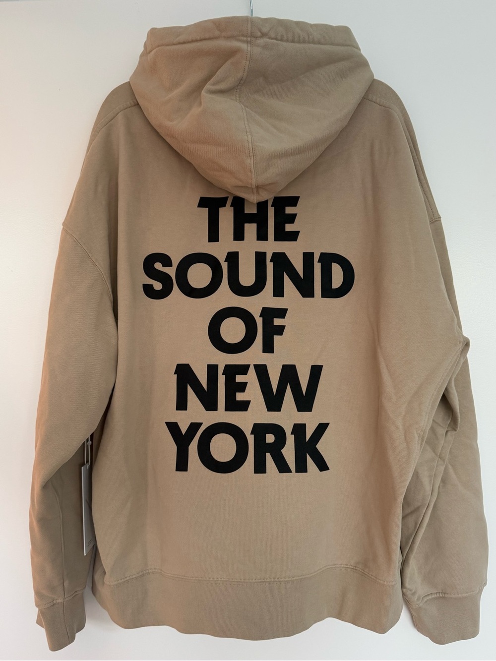 Saturdays NYC Warren Sound of NY Hoodie Khaki XL NWT